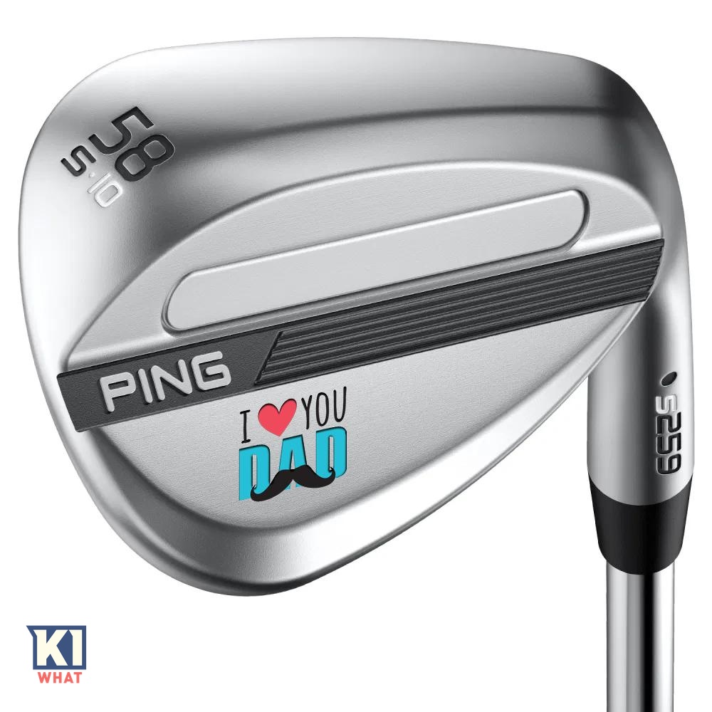 Custom Engraved Wedge - Ping S259 Chrome | Keep It What